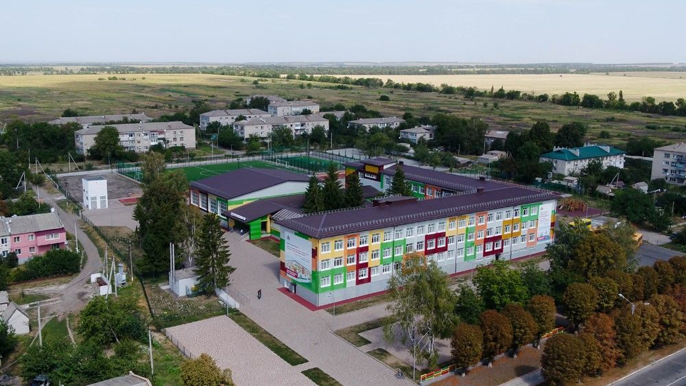 Солонянская школа, Днепропетровская область, после реконструкции