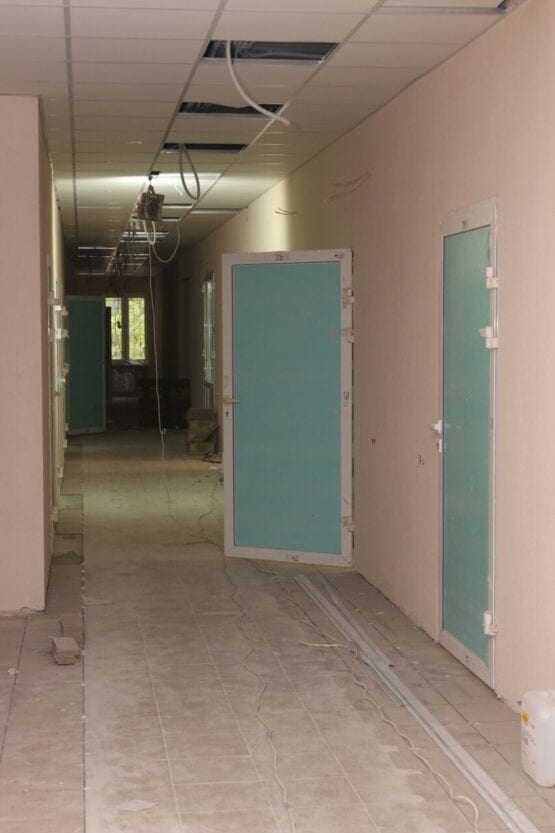 Амбулатория №8 в АНД районе Днепра готовится к открытию после капитального ремонта