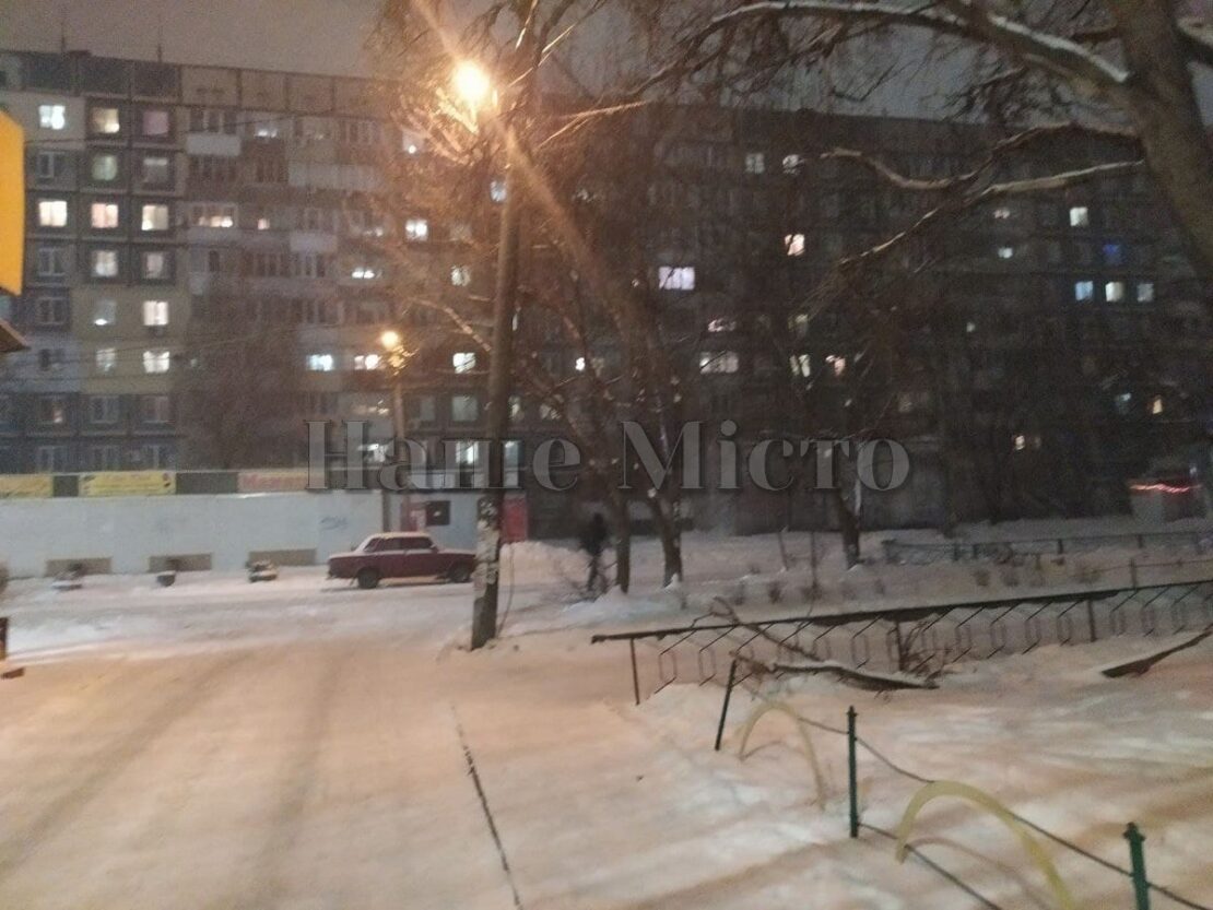В городе снова метет снег – новости Днепра