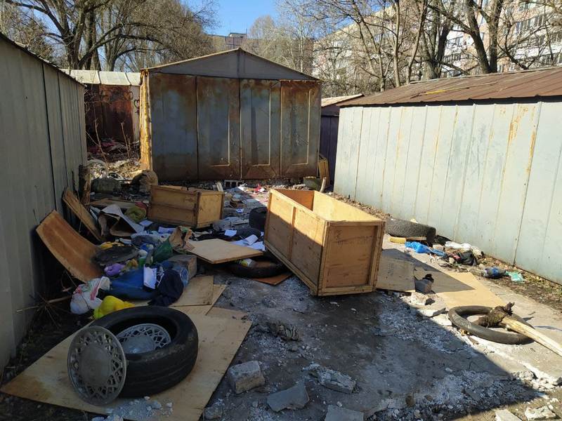 На ж/м Покровский демонтируют гаражи – новости Днепра