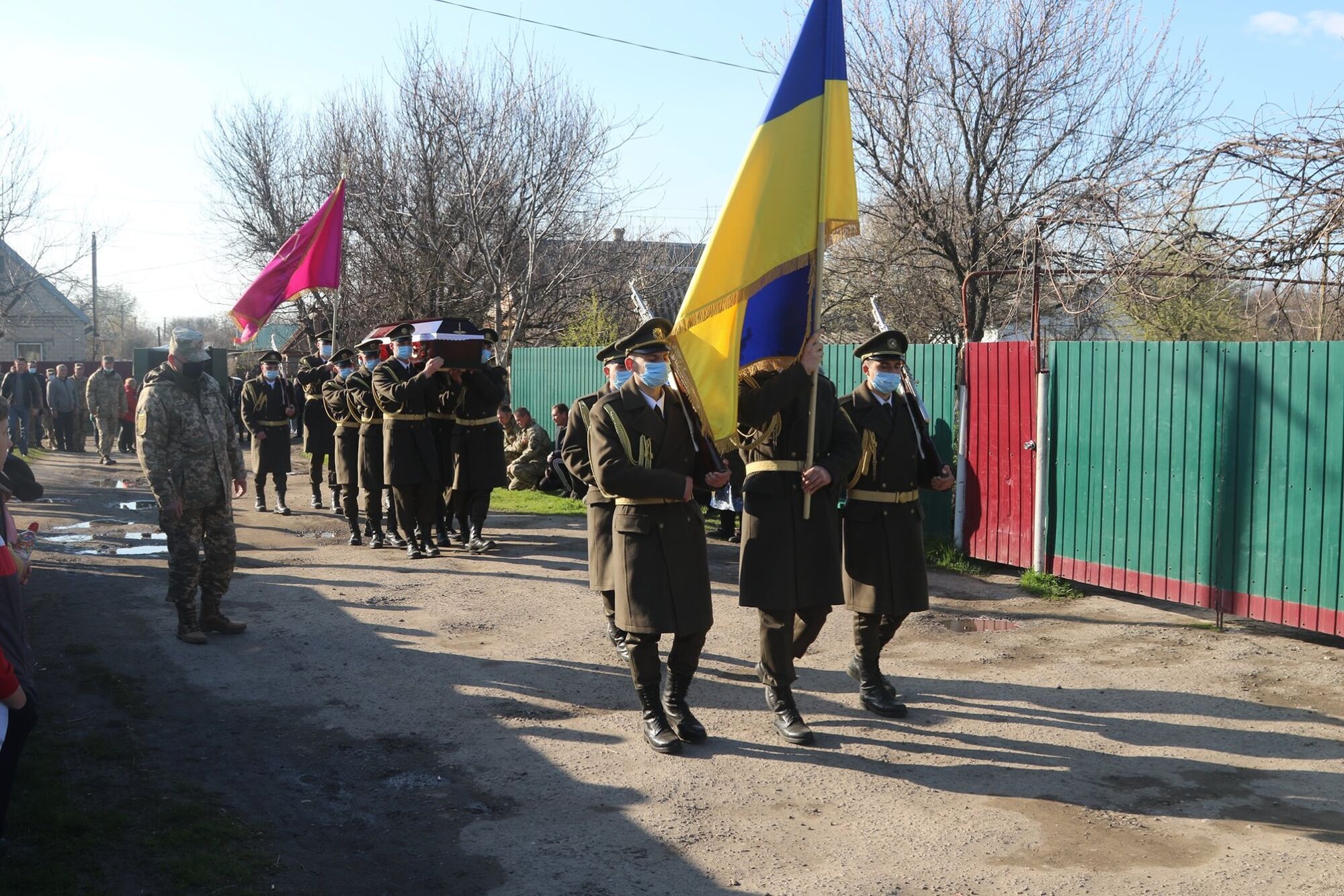 Похороны Героя Украины