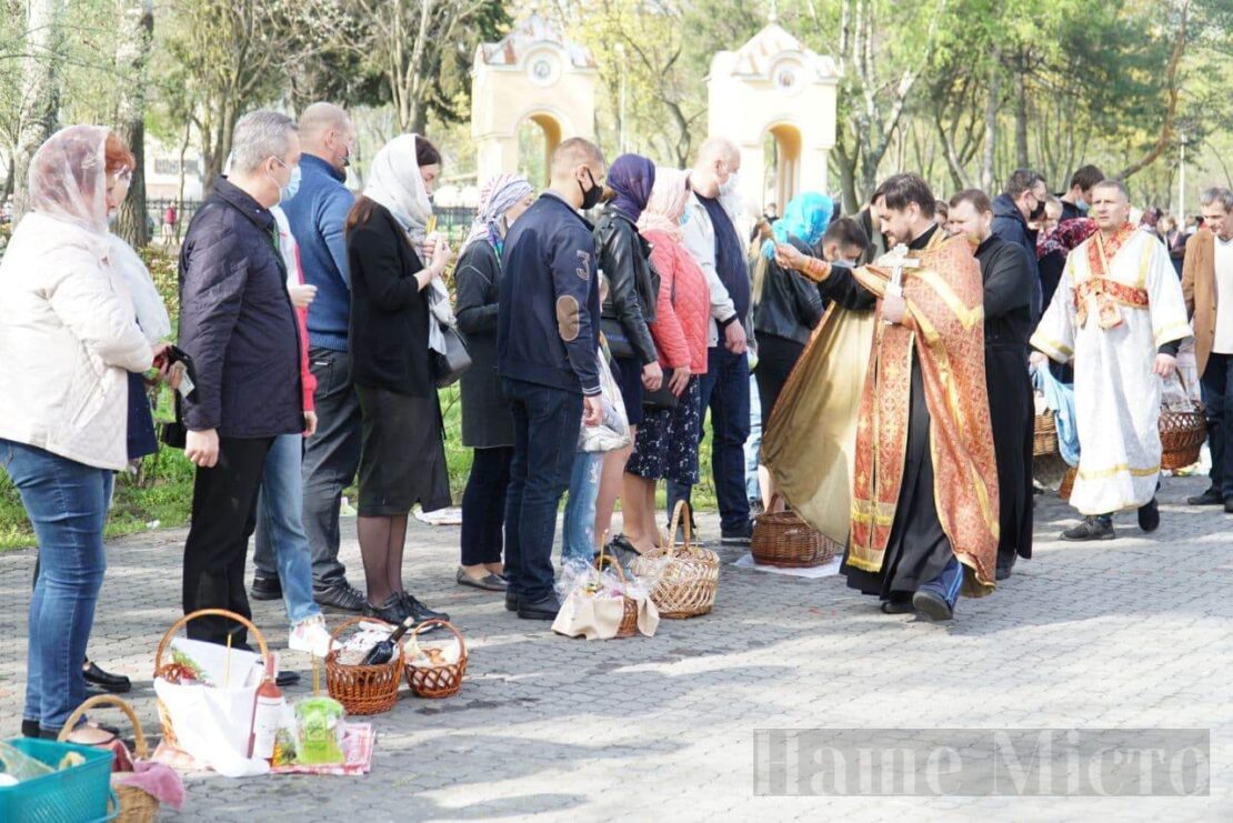 Пасха 2012 в Днепре, освящение корзин – новости Днепра