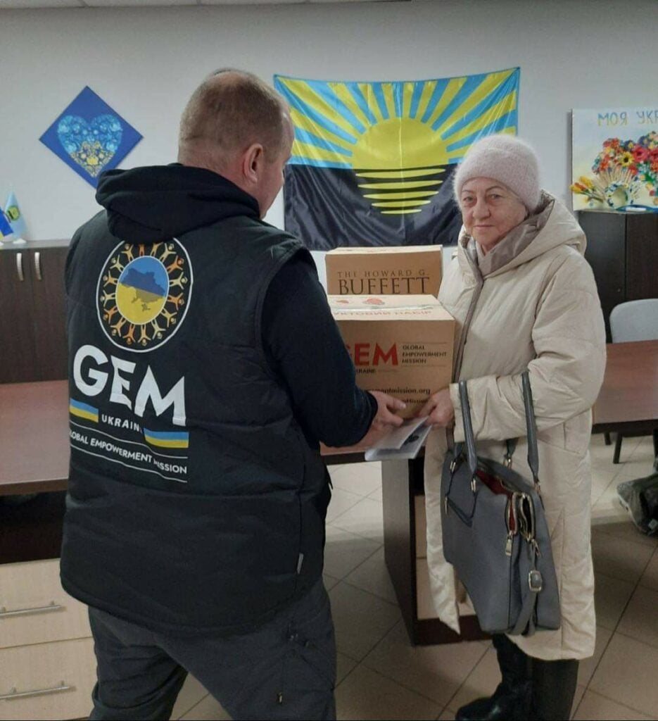 У хабах Донеччини переселенці отримали Допомогу у Києві та Дніпрі